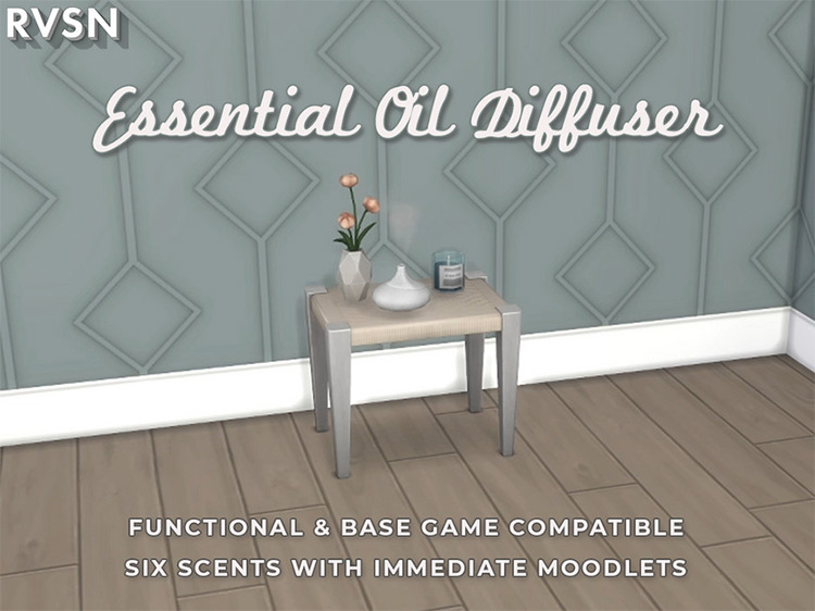 Essential Oil Diffuser / Sims 4 CC