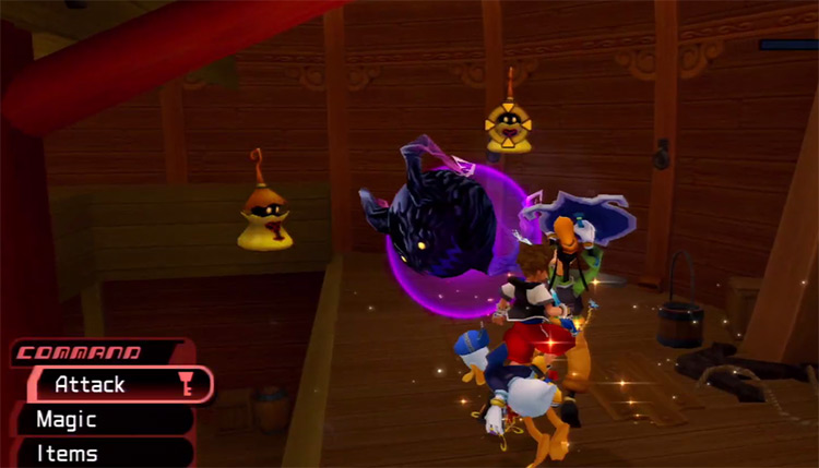 Yellow Opera Heartless in Neverland Hold Area / KH 1.5 Remix