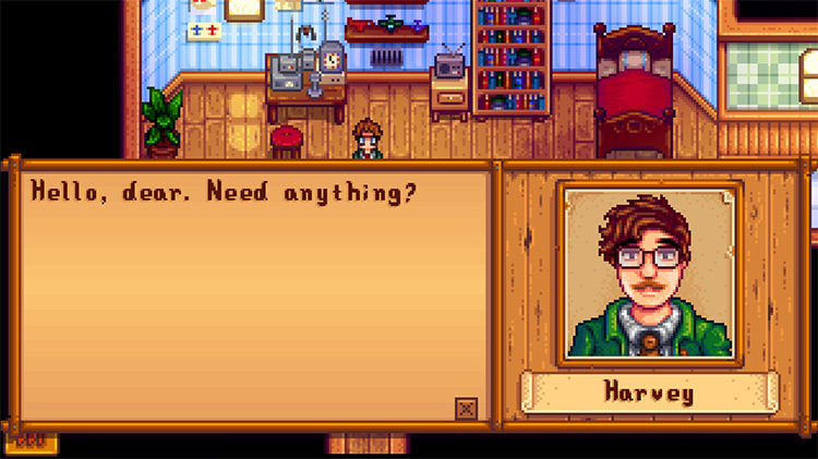 Stardew Valley Harvey Mods  Portraits  Sprites   More   FandomSpot - 29