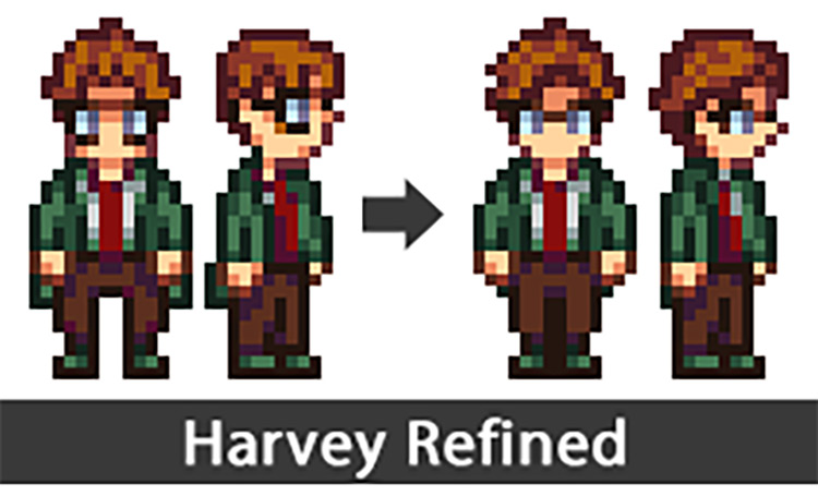 Harvey Refined / Stardew Valley Mod