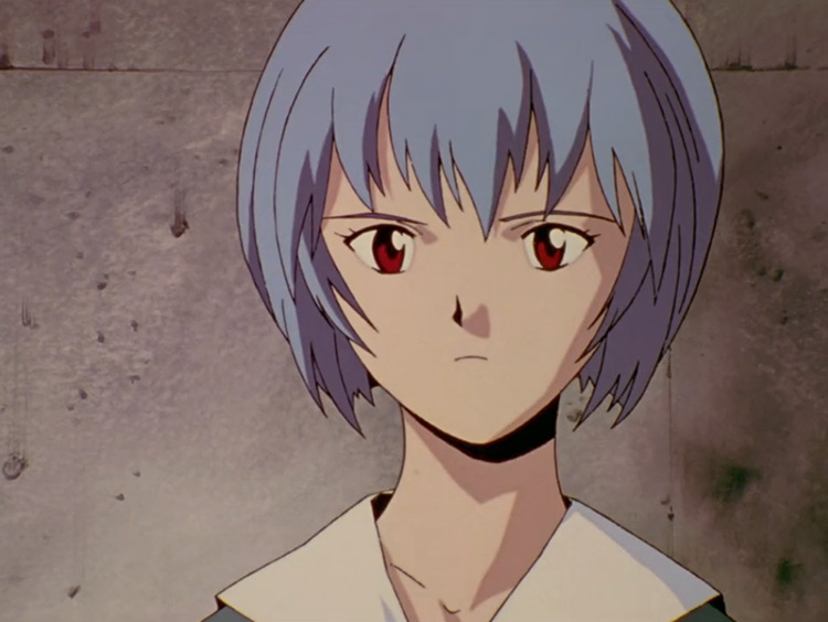 Rei Ayanami in Neon Genesis Evangelion