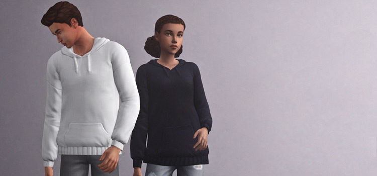 Sims 4 Maxis Match Hoodies CC: The Ultimate List