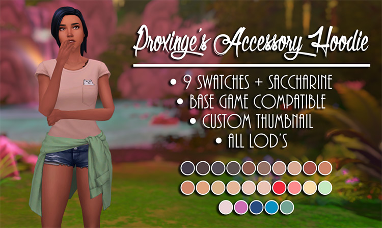 Sims 4 Maxis Match Hoodies CC  The Ultimate List   FandomSpot - 45