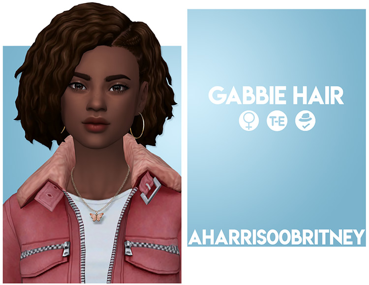 30 Best Maxis Match Curly Hair CC For The Sims 4  All Free    FandomSpot - 25