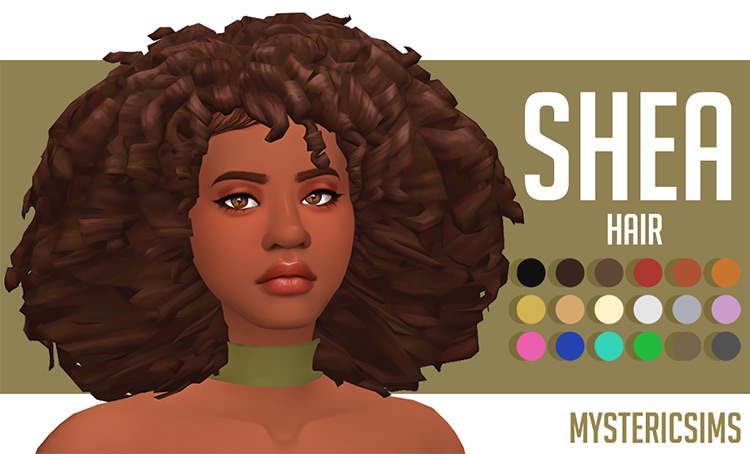 30 Best Maxis Match Curly Hair CC For The Sims 4  All Free    FandomSpot - 47