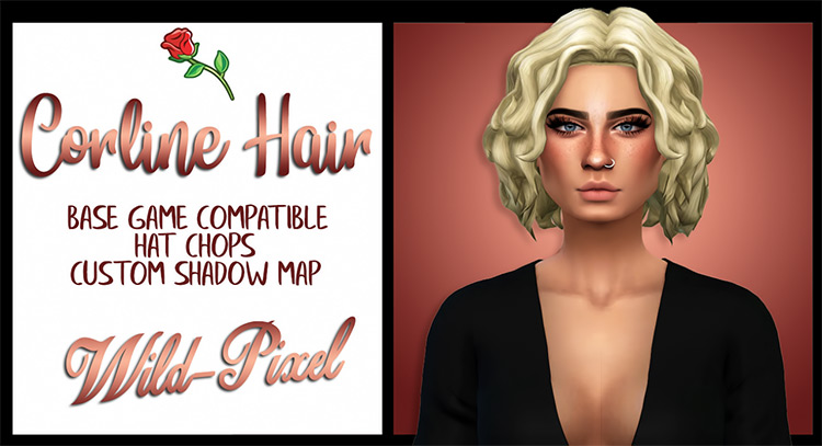 30 Best Maxis Match Curly Hair CC For The Sims 4  All Free    FandomSpot - 76