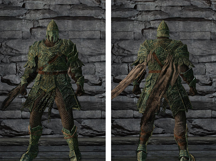 Old Knight Armor Set from Dark Souls 2