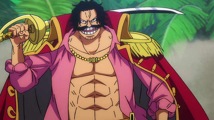 Gol D. Roger in One Piece anime