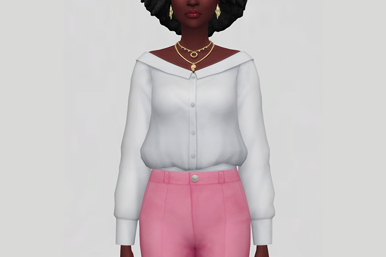 Sims 4 CC  Best Maxis Match Girl s Tops  All Free    FandomSpot - 25