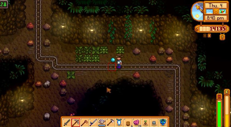 Finding Aquamarine in Stardew Valley