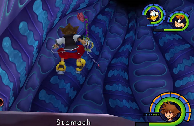 Stomach Entrance Location in Monstro / KH 1.5 HD Screenshot