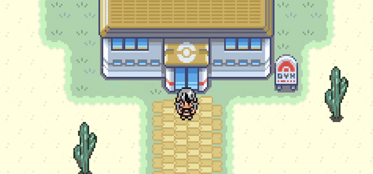 Lande Region Gym in Pokemon Nameless ROMHack