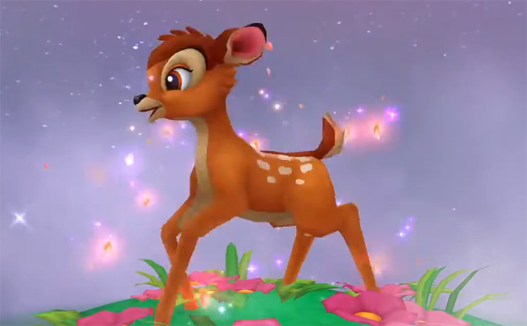 Bambi Summon Animation Screenshot / KH1.5 HD
