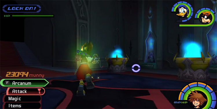 Invisible Stealth Soldier Lock-on in KH1.5 HD