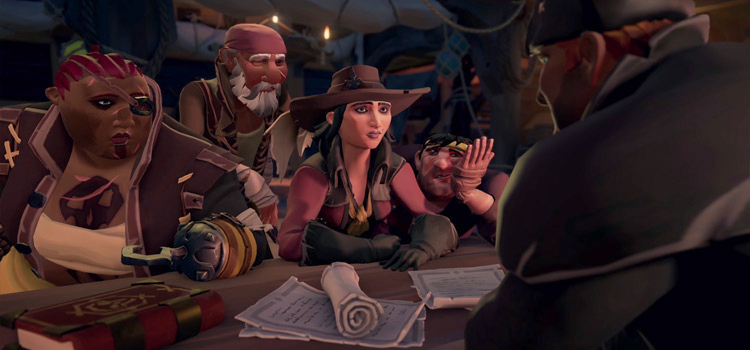 Pirates getting their quests in SoT