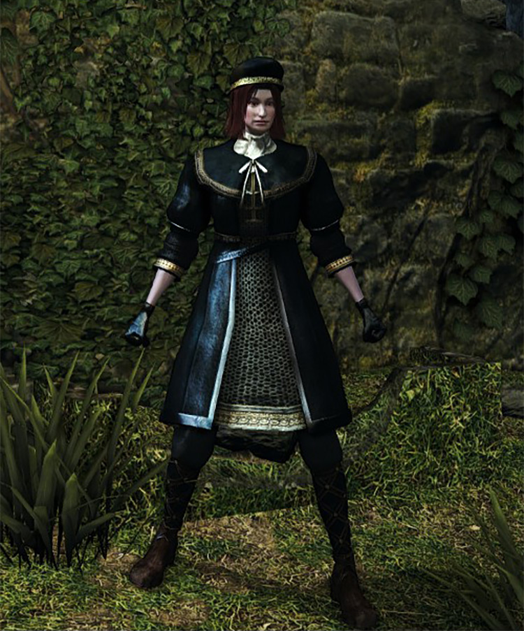 Black Sorcerer Set from Dark Souls 1 Remastered