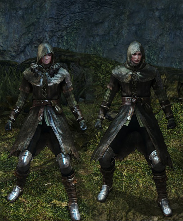 Wanderer Set from Dark Souls 1 Remastered