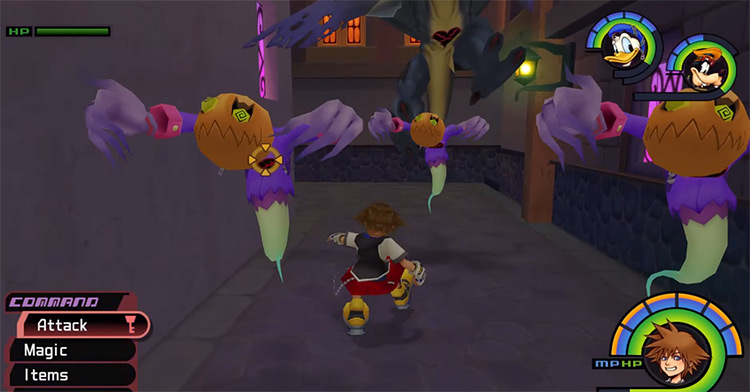 Search Ghosts in Traverse Town Second District alley / KH1.5 Screenshot