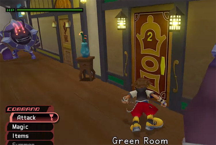 Traverse Town Hotel Door to the Green Room / KH1.5 HD