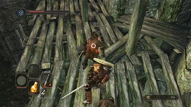 Fire Longsword from Dark Souls 2 screenshot