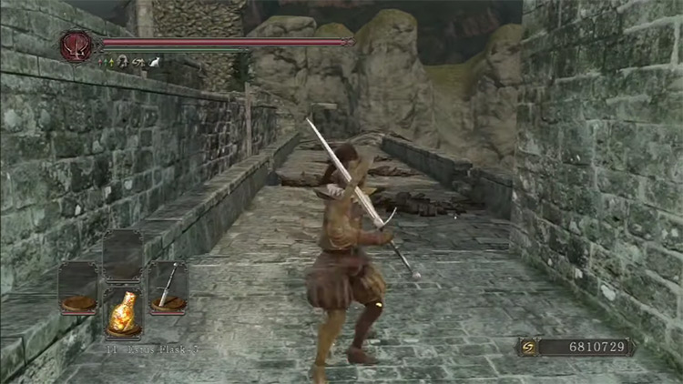 Bastard Sword from Dark Souls 2 screenshot
