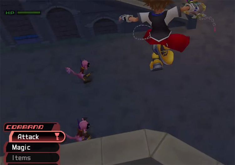 Sniperwild Spawning in Traverse Town Second District / KH1.5 Remix