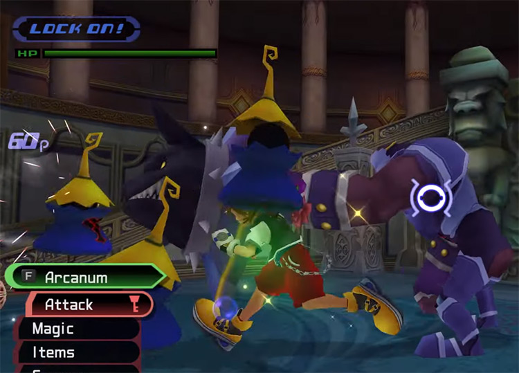 Blue Rhapsody Spawns in Hollow Bastion / KH1.5 Remix