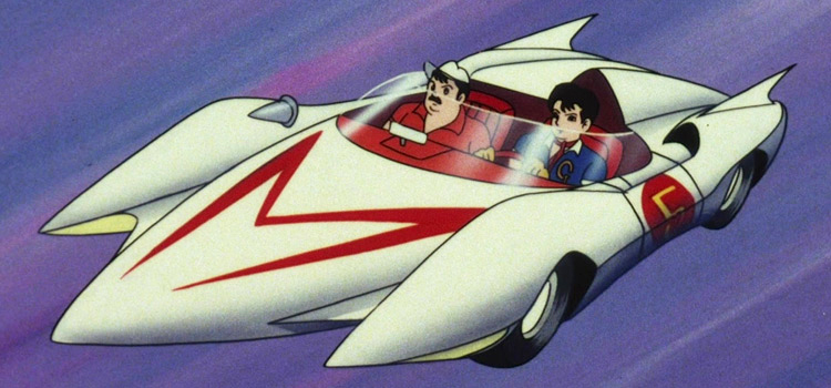 Mach 5 Car in Speed Racer Anime