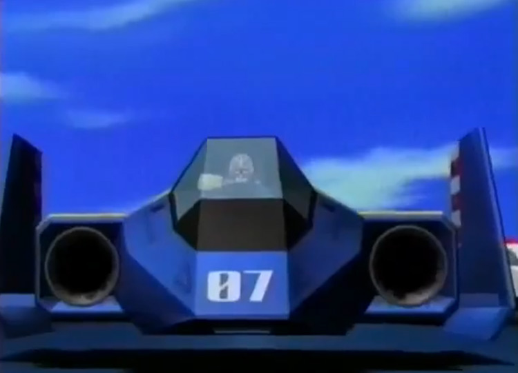 Blue Falcon from F-Zero GP Legend anime