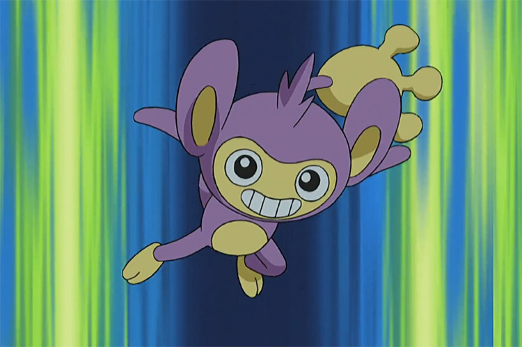 Aipom Pokemon in the anime