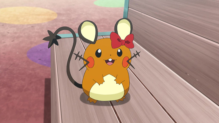 Dedenne Pokemon anime screenshot