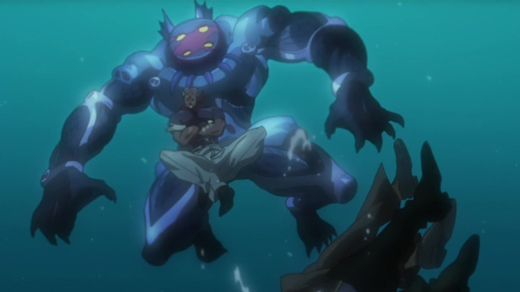 Dark Blue Moon in JoJo's Bizarre Adventure