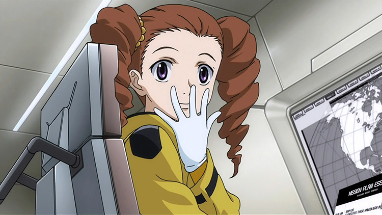 Mileina Vashti in Mobile Suit Gundam 00 anime