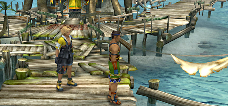 Larbeight on Kilika Docks in FFX HD