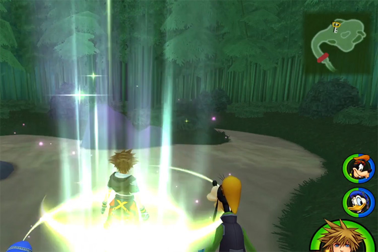 Bamboo Grove Save Spot in Land of Dragons / KH2.5 Remix
