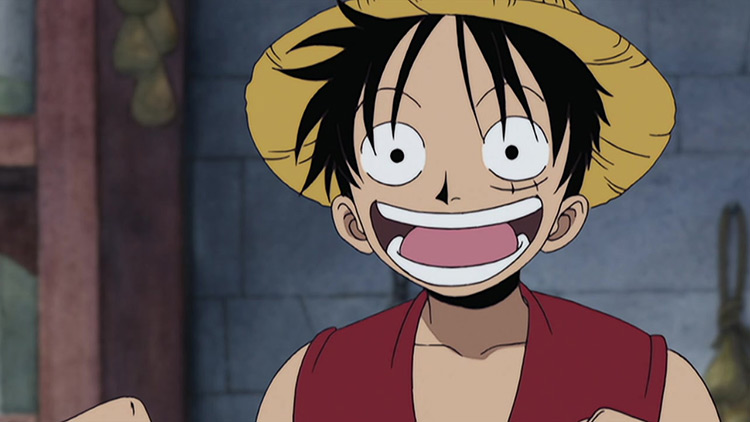 Monkey D. Luffy One Piece anime screenshot
