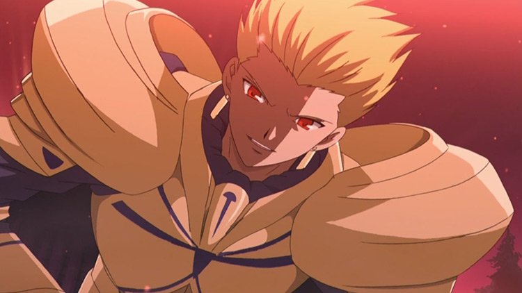 Gilgamesh Fate/stay night anime screenshot