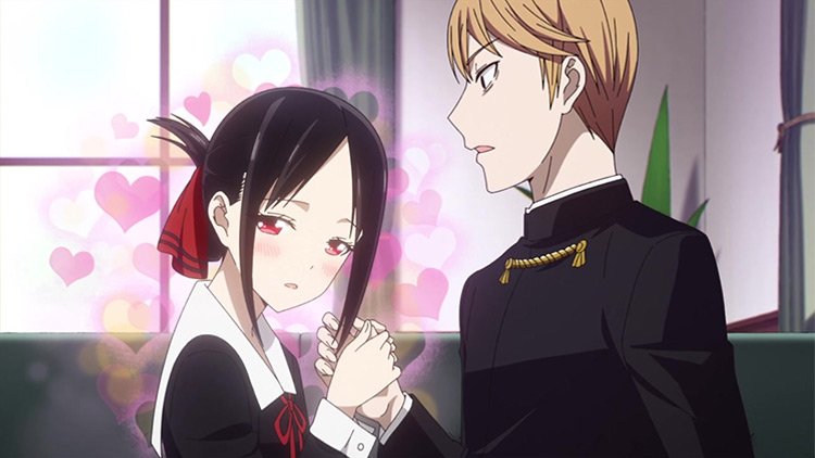 Kaguya and Shirogane from Kaguya-sama: Love Is War Anime