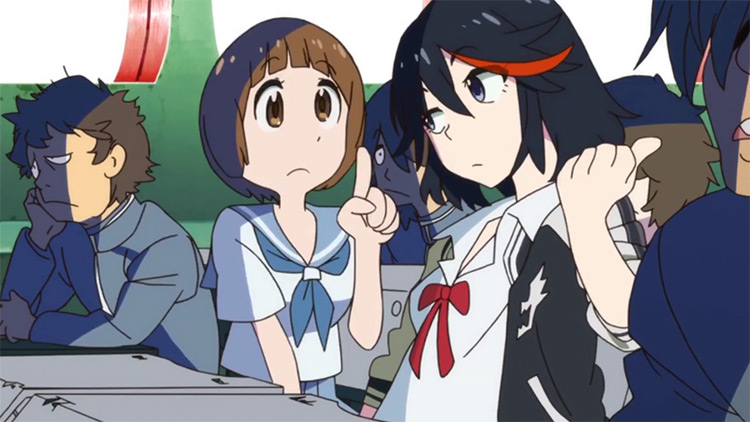 Ryuko and Mako from Kill la Kill Anime