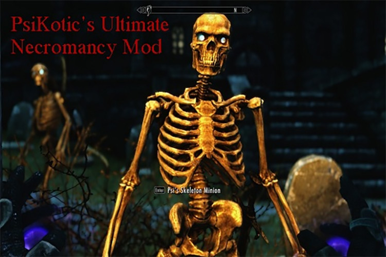 Psikotics Necromancy Mod / Skyrim Mod