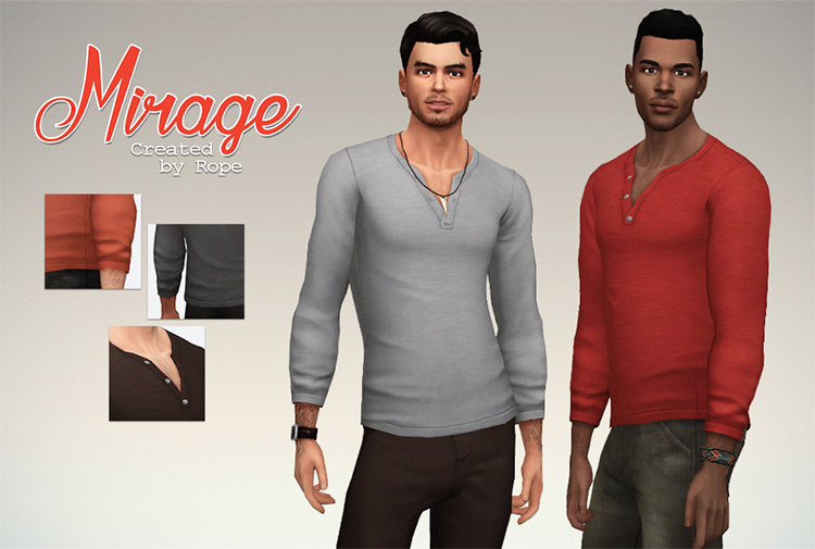 Sims 4 Male Shirts CC  The Ultimate Collection   FandomSpot - 29