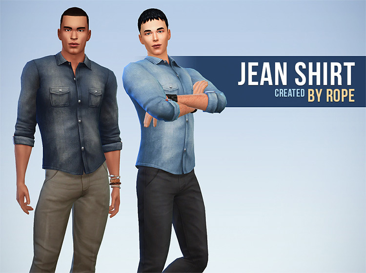 Sims 4 Male Shirts CC  The Ultimate Collection   FandomSpot - 9