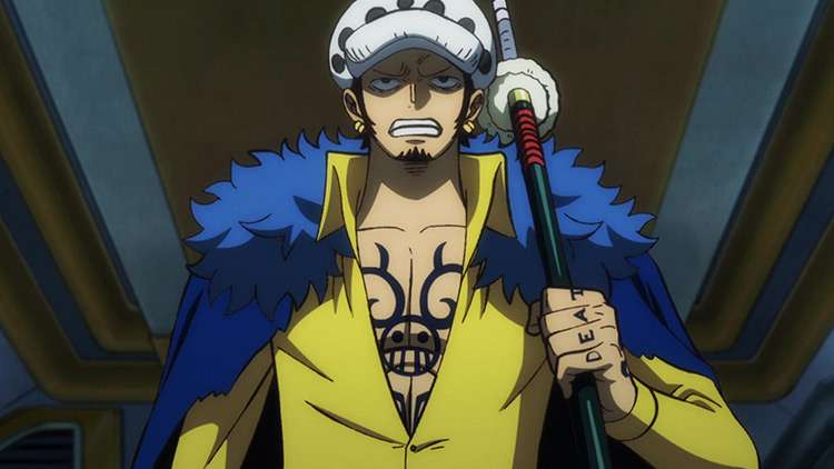 Trafalgar D. Water Law from One Piece anime