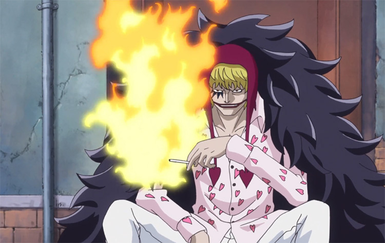 Donquixote Rosinante in One Piece anime