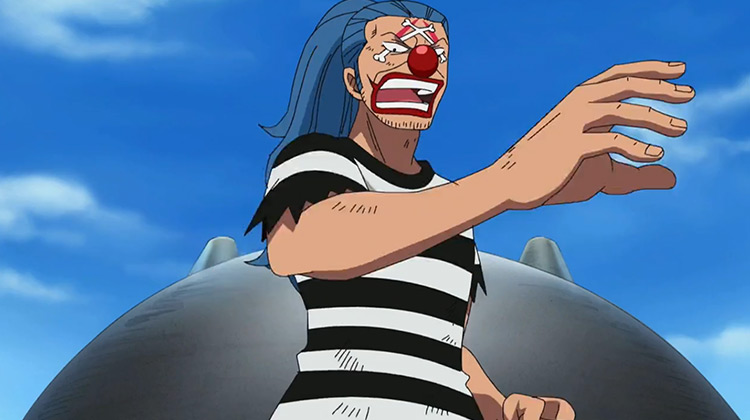 Buggy One Piece anime screenshot