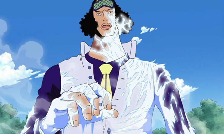 Kuzan One Piece anime screenshot