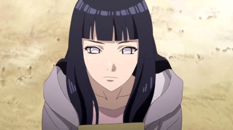 Hinata Hyuga from Naruto anime