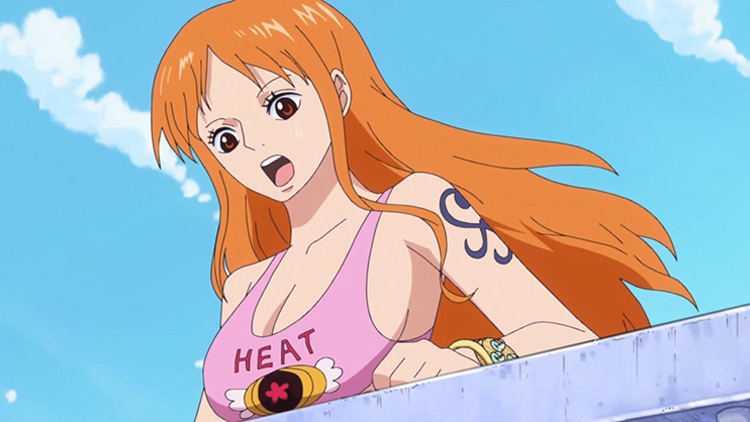 Nami from One Piece anime