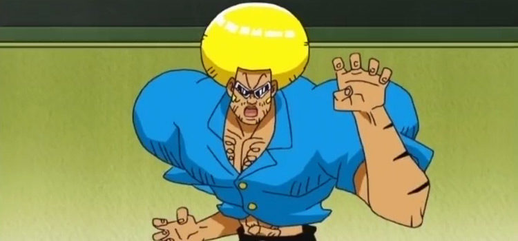 Bobobobo Anime Character with Yellow Afro