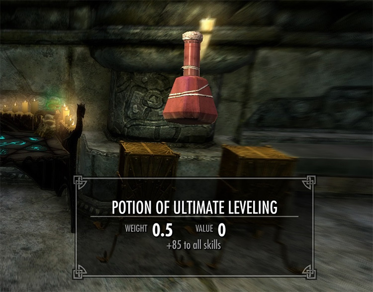 Potion of Ultimate Leveling / Skyrim Mod